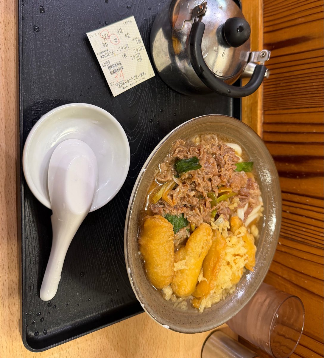 ysm2's tweet photo. 福岡の牧のうどん、美味しかった🤤 https://t.co/bjxygcInFj