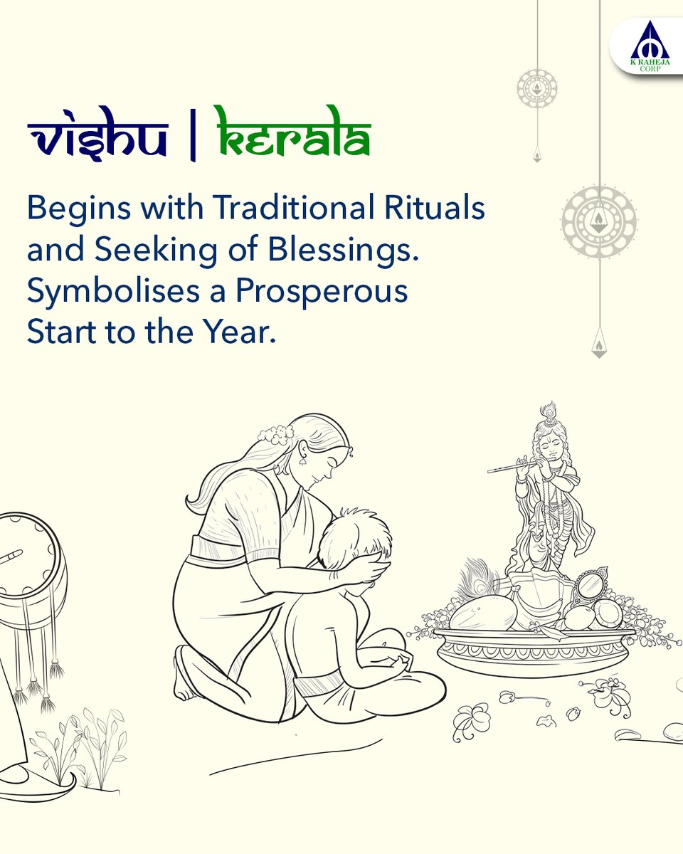 KRaheja_Corp's tweet image. Celebrating new beginnings across India, guided by tradition, strengthened by community, and filled with optimism.​

On behalf of everyone at K Raheja Corp, wishing you positivity and prosperity.​

#KRahejaCorp #Festivals #Baisakhi #Vishu #Puthandu #PoilaBaisakh #BohagBihu