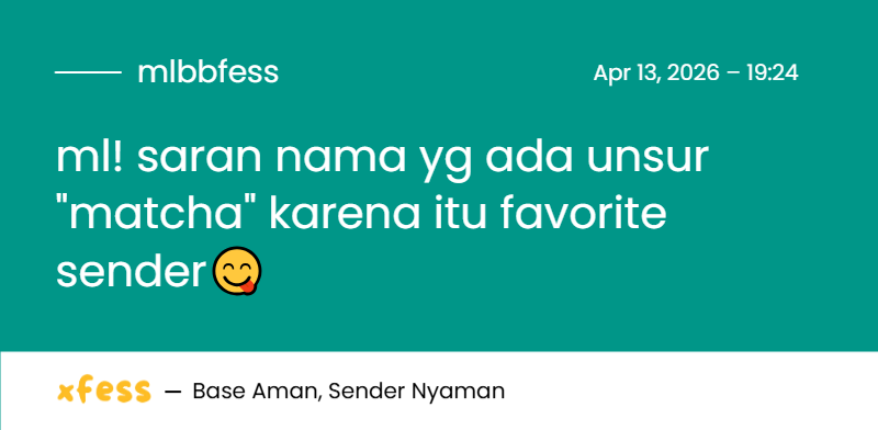 Mobile Legends Menfess tweet media