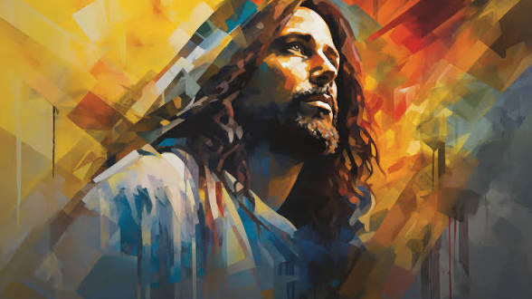 “He lives, he lives, who once was dead.
He lives, my ever-living Head.
He lives to bless me with his love.
He lives to plead for me above.
He lives my hungry soul to feed.
He lives to bless in time of need.”

- I Know That My Redeemer Lives