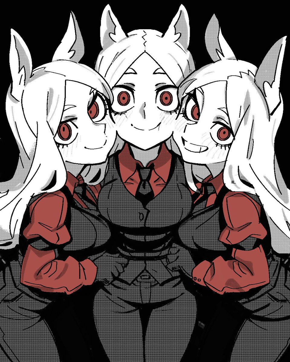 RT @ahokusai2: ケルベロス🐩🐩🐩 #helltaker #ヘルテイカー