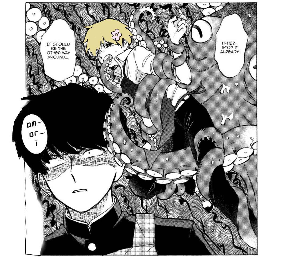 itsuki_NSFW's tweet image. #pulpiyo ahi va el omosil o bueno como se llame el ship y pos hice lo que pude xd #omori #basil