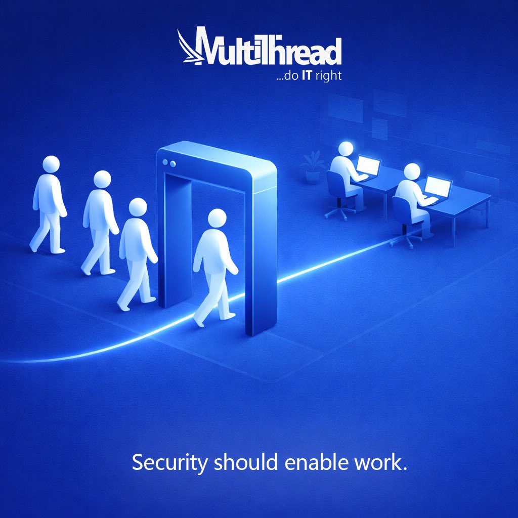 When security slows people down, they find ways around it. That’s not a user problem it’s a design problem.
At Multithread ICT Solutions, we design security that people don’t fight because it simply works.#CyberSecurity #MicrosoftDefender #UserExperience #ITSecurity #Productivity