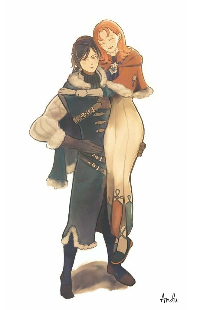 An__du_e's tweet image. I’ll carry you. 
Always.

#FE3H #felannie #netteflix