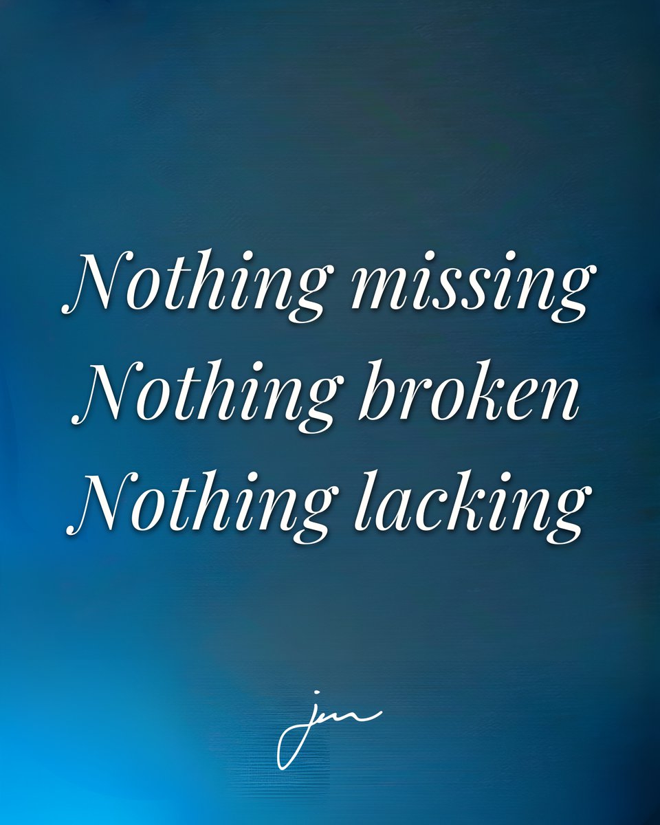 joshuamccauley's tweet image. Shalom is not just the absence of stress. It is completeness. Nothing missing. Nothing broken. Nothing lacking.
It is not based on your circumstances — it is rooted in God's promise. And it is the peace 

#ShalomPeace #NothingMissing #WholenessInChrist