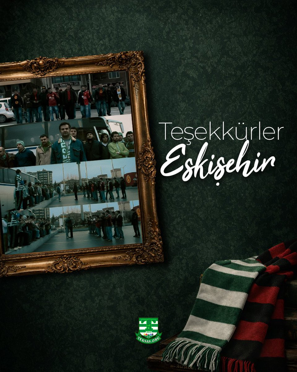 Ankara Demirspor müsabakası için geldiğimiz Eskişehir’de, bizleri ilk andan itibaren büyük bir nezaket ve Türk futboluna örnek olacak bir misafirperverlikle ağırlayan Eskişehir halkına, esnafına ve Eskişehirspor camiasına kalpten teşekkür ederiz.