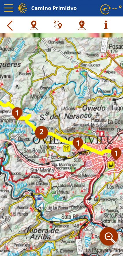 IGNSpain's tweet image. ⭐ Una de las #rutas más descargadas de nuestra app "Caminos de Santiago" es la 01 del Camino Primitivo (Oviedo–Grado) 👣

📱 Encuentra esta y muchas más en nuestra #app gratuita
👉🏼 f.mtr.cool/zradgkseml

#IGNSpain #CNIG @Federacion_CS @transportesgob