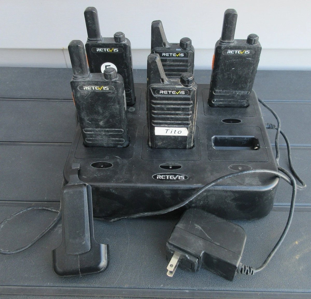 rusticrelics04's tweet image. 5 Retevis RT22P Walkie Talkie Rechargeable Two Way Radios Six Way Multi Charger ebay.us/m/CgL132 #eBay via
@eBay #EventPlanning #EventStaff #FestivalCrew #ProductionCrew #CoordinationTools #TeamWork #LargeGroup #TwoWayRadio #Retevis #RT22 #RadioCommunication