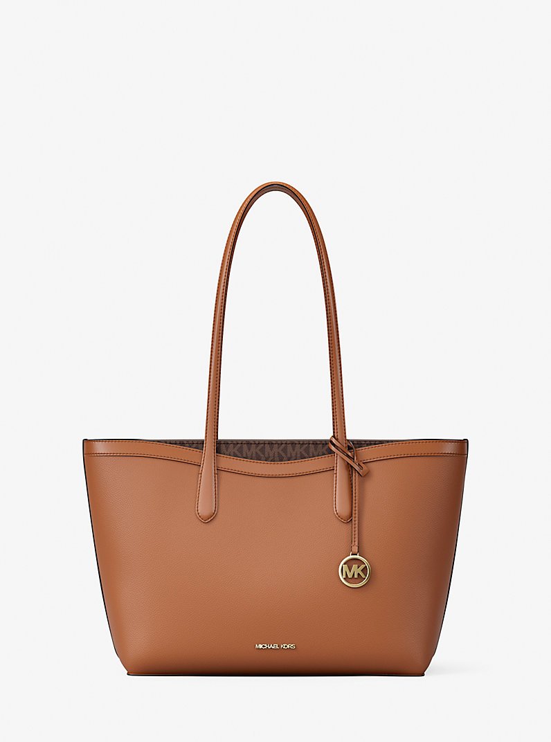 SupplyNinja's tweet image. #ad💼 73% OFF! #MichaelKors Leather Tote only $119 (reg $358)!  

bit.ly/3Q5DXKV