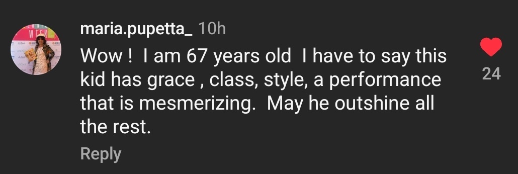 Saw a really sweet comment under Taemin's Coachella reel! 🩵
