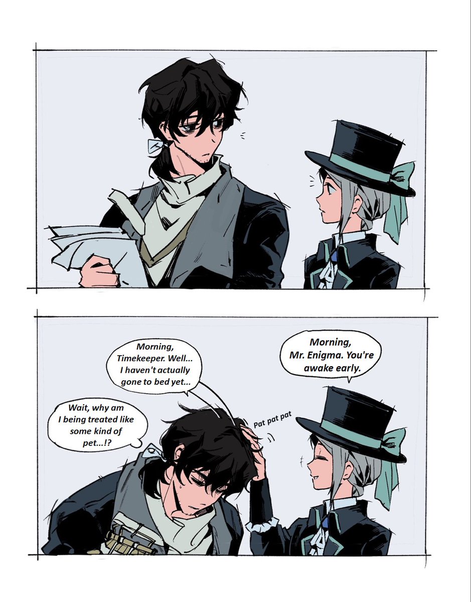 Comic Translation] - Morning Greeting Etiquette By @Ddiu0