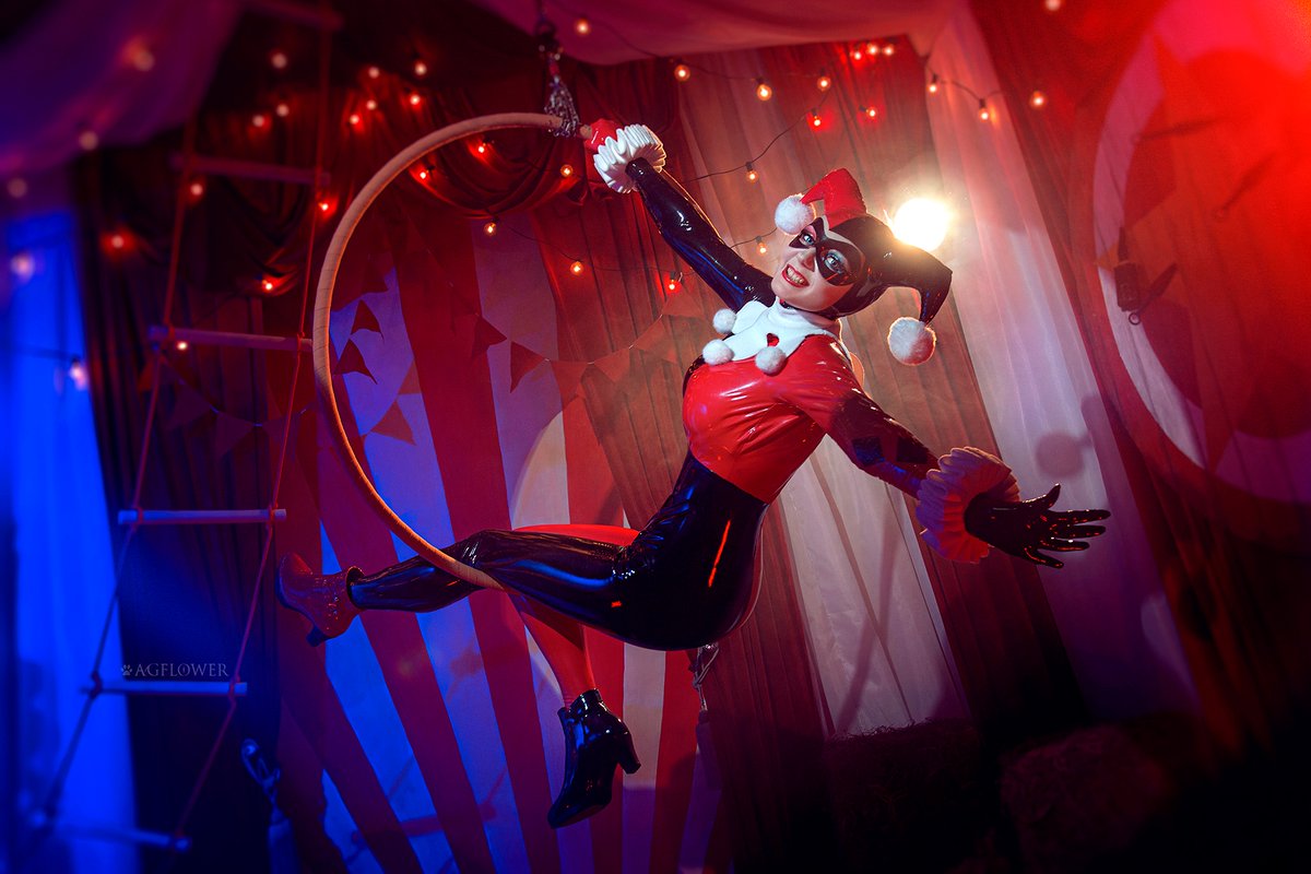 agflower1's tweet image. Welcome to the bombastically crazy circus!! 💣

All Exclusives on my Patreon. Link in Bio!

#cosplay #dc #harleyquinn