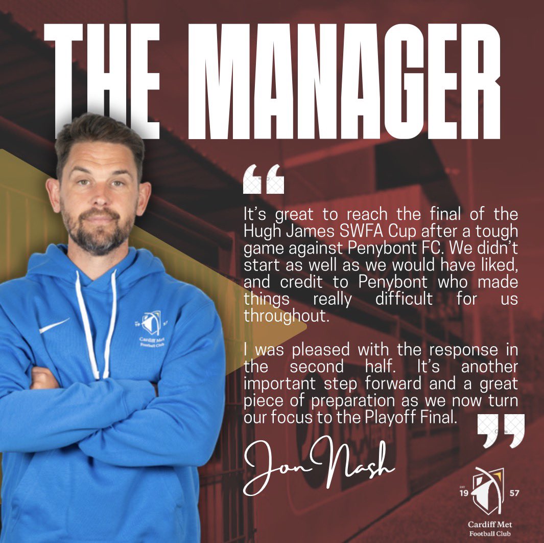 Cardiff Met WFC tweet media