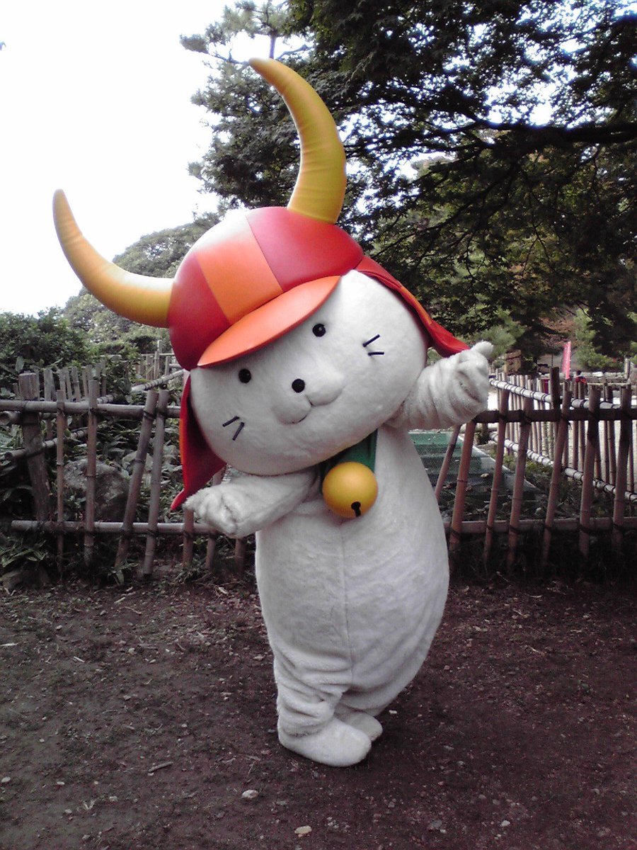 2007年10月だって。ひこにゃん、本当ずーと変わらず若いね〜🤩 #ひこ