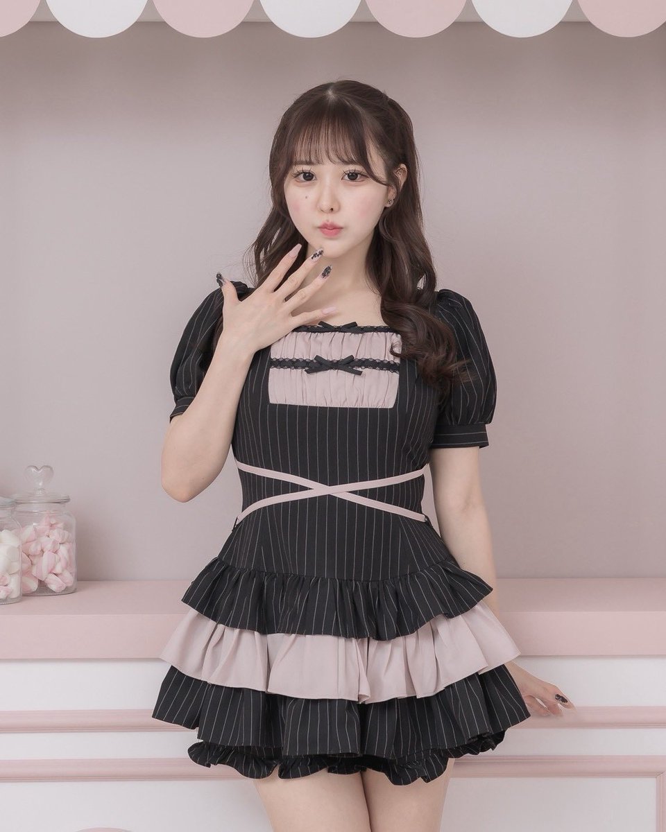 pium Spring Collection 🎀／ ♡はしごリボンティアードパフ