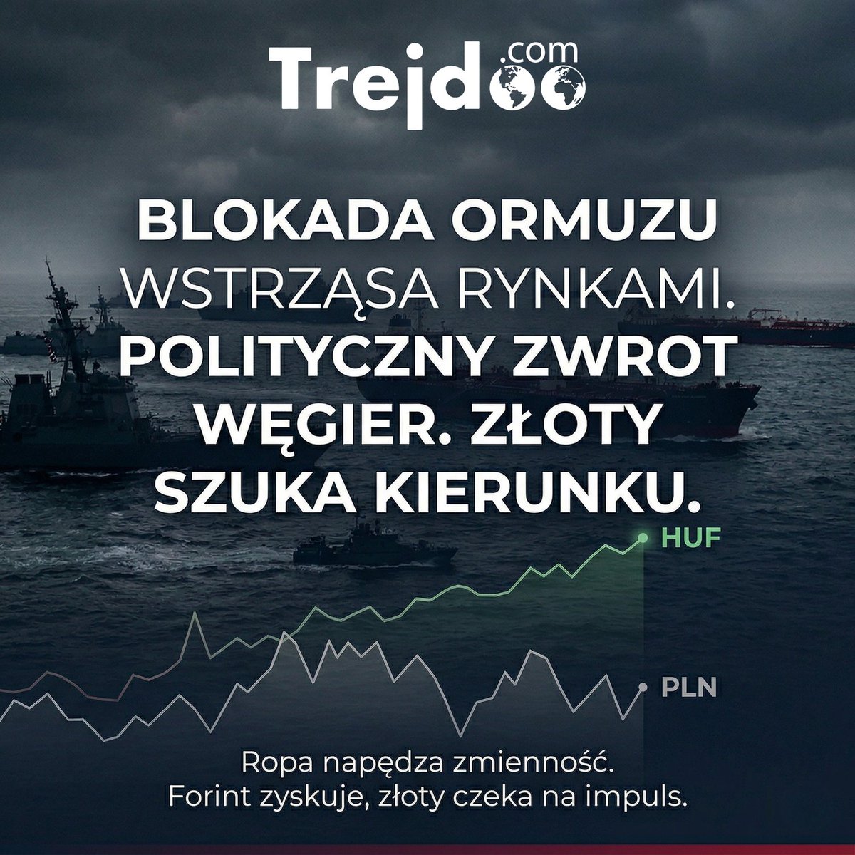 Złoty na starcie dnia broni się przed globalną awersją do ryzyka, ale logistyka i importerzy muszą być gotowi na podwyższoną zmienność. Analiza w linku:
trejdoo.com/komentarze-ryn…