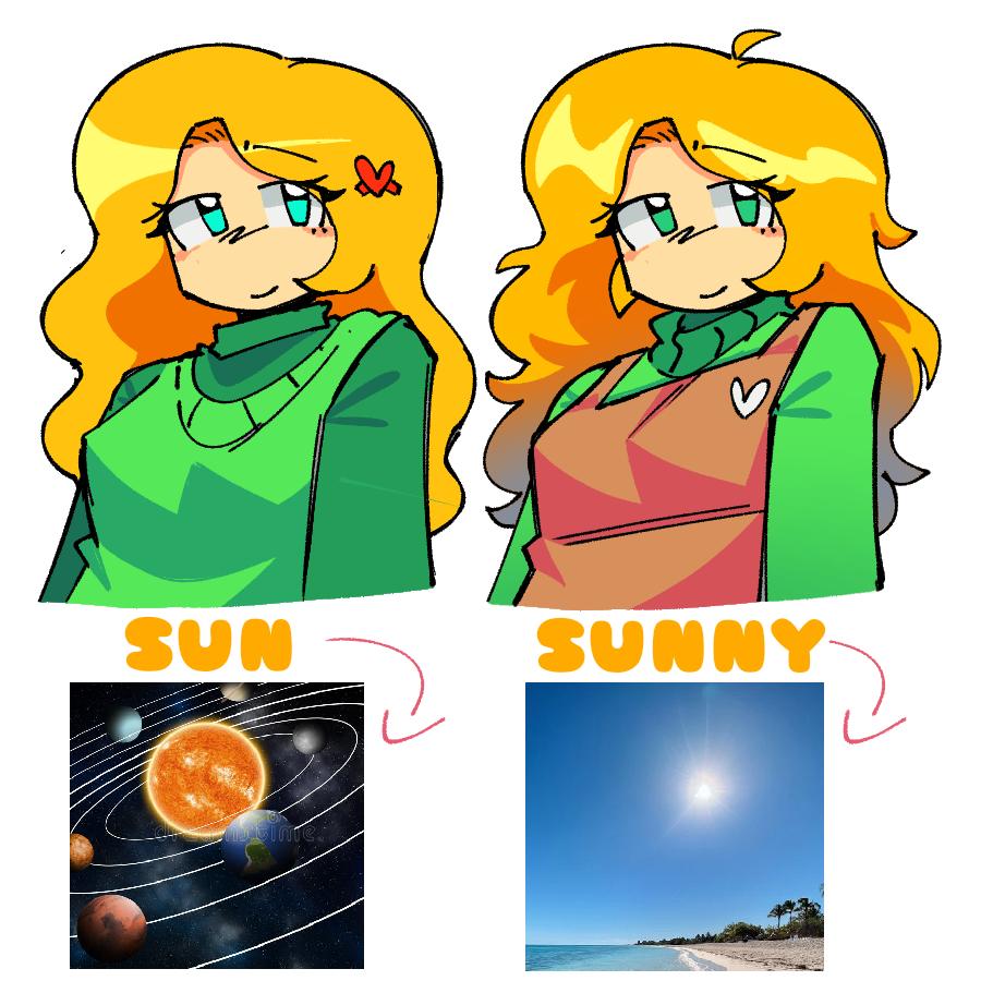 NabilaYoli58499's tweet image. I have my sun design, it's called sunny
#fnfsun #sunfnf #fnffangirl