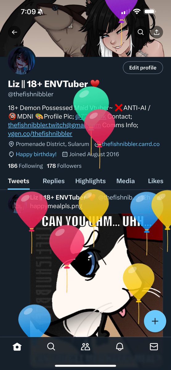 Liz || 18+ ENVTuber ♥ tweet media