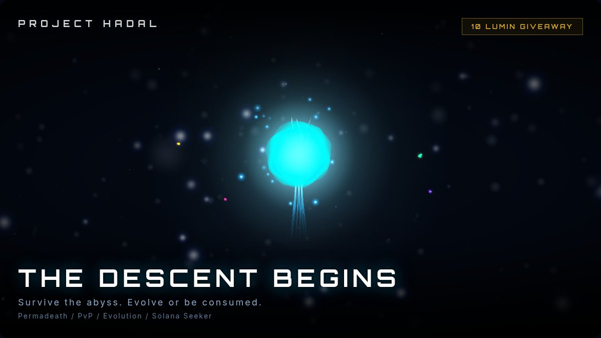 PlayHadal's tweet photo. Built for @solanamobile Seeker. Survival game where your creature is a real NFT with SOL inside

Hunt other players to claim bounties. Miss a day and you may be hunted. $SKR staking for bonus protection

"Project Hadal" on the dApp store

10 free mints up for grabs this week https://t.co/4YakPfrjNL