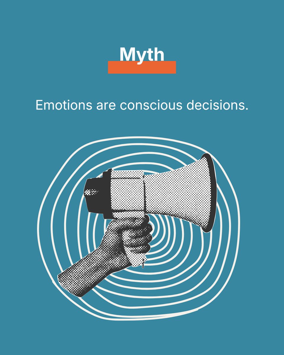 selfdrivingyou's tweet image. Myth - Emotions are conscious decisions.  

To reveal more truths, get your copy of The Self-Driving You on Amazon today Amazon.com #selfdriving 

#Neuroscience #Habits #Mindfulness #BehaviorChange #PersonalGrowth #MentalHealth