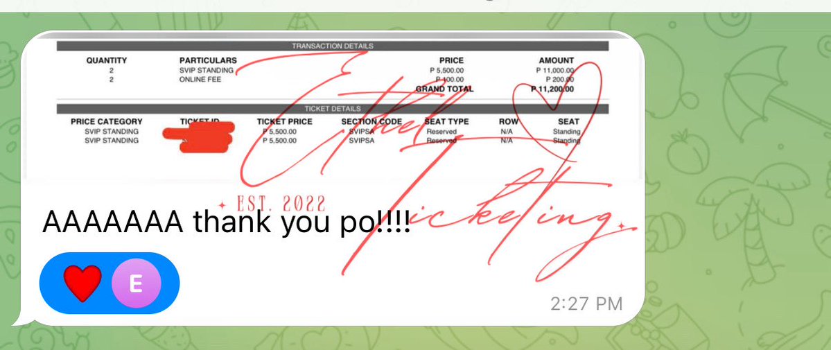 ethel┊ticket assistance˚. ᵎᵎ tweet media