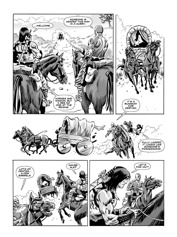 ComicBBlackBelt's tweet image. Issue 4 of The Atlantean continues Kulls journey. This issue also includes an adaptation  of #RobertEHoward's The Mirrors of Tuzun Thune. 
Less than two weeks left of the campaign,
Back now at fundmycomic.com/theatlantean4 #ironage #classic #comics #conan #atlantis #Kull #hyboria