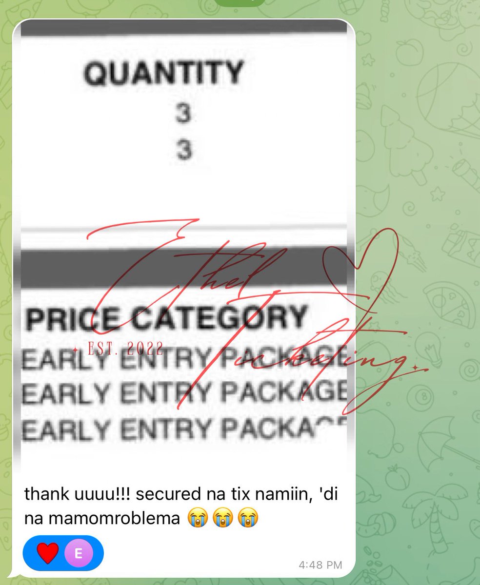 ethel┊ticket assistance˚. ᵎᵎ tweet media