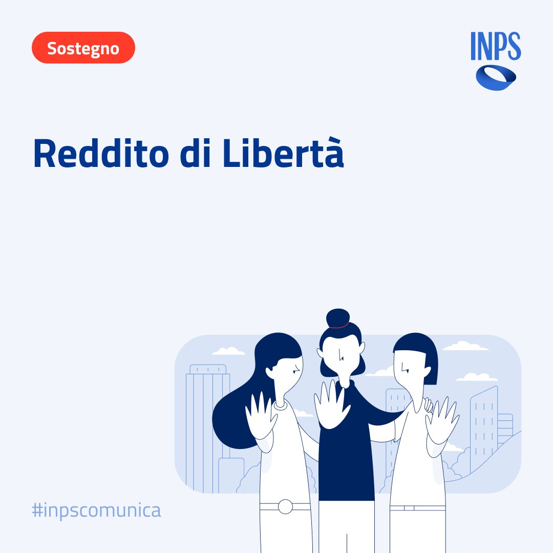 Reddito di Libertà: aggiornate le indicazioni operative
📌 L’importo del contributo mensile è stato incrementato a 530 euro, per un massimo di dodici mensilità
Il comunicato 🔗 rb.gy/ucrg3e
Inps Comunica