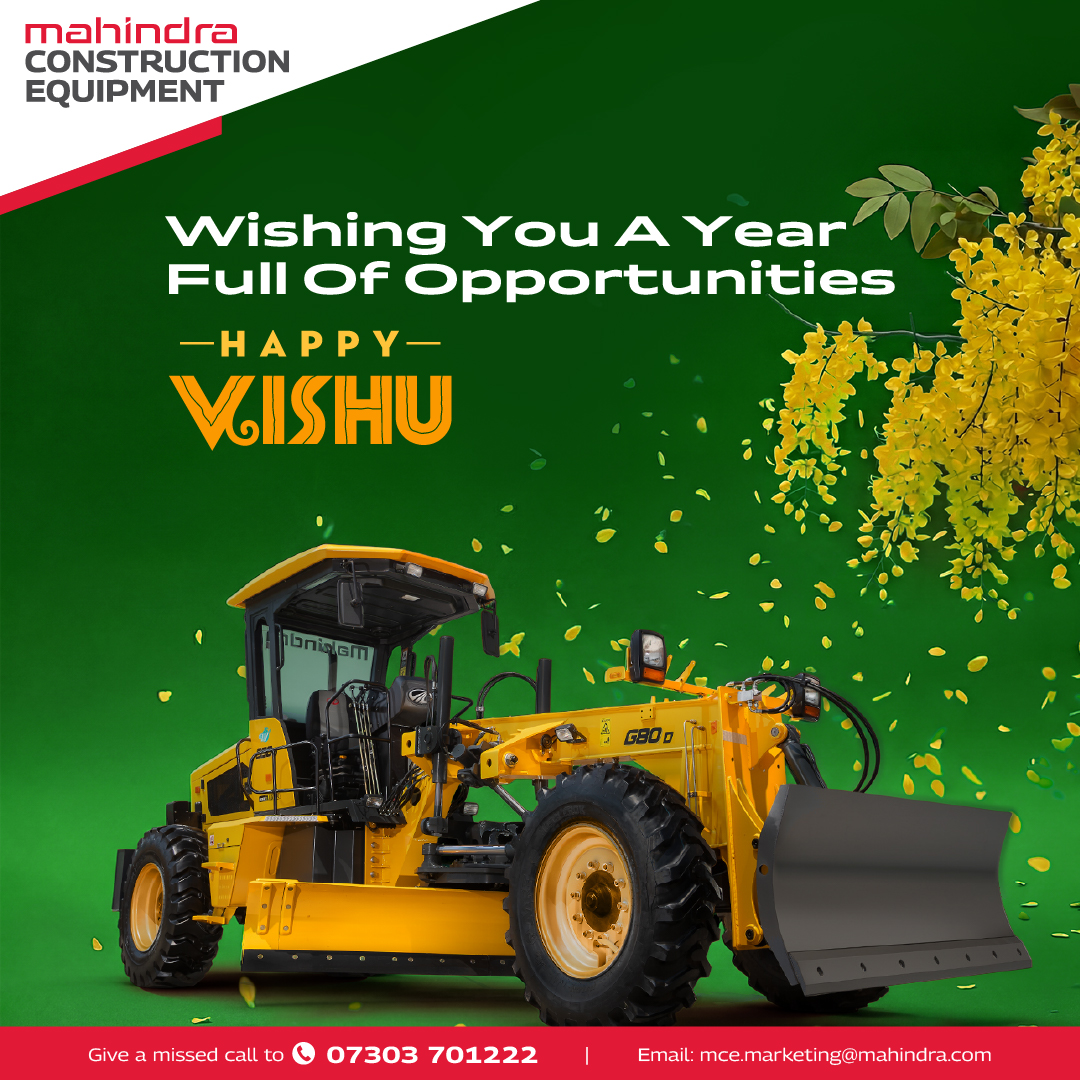 Mahindra Construction Equipment tweet media