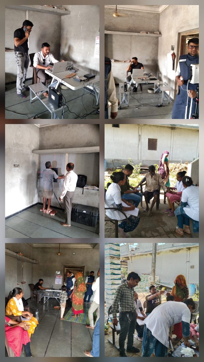 DsbccC's tweet photo. આરોગ્ય શિબિર અને HH એક્સ-રે કેમ્પ - સફળ આયોજન phc padharvat ના તા 13 એપ્રિલ 2026 ને સોમવાર ના રોજ 
​આજે આયુષ્માન આરોગ્ય મંદિર લૂણી ખાતે ભવ્ય આરોગ્ય શિબિર અને એક્સ-રે કેમ્પનું સફળતાપૂર્વક આયોજન કરવામાં આવ્યું હતું.
@collectorcu @DDOCUdepur @dieco_cu_health @dto https://t.co/1tMX1QbTtg