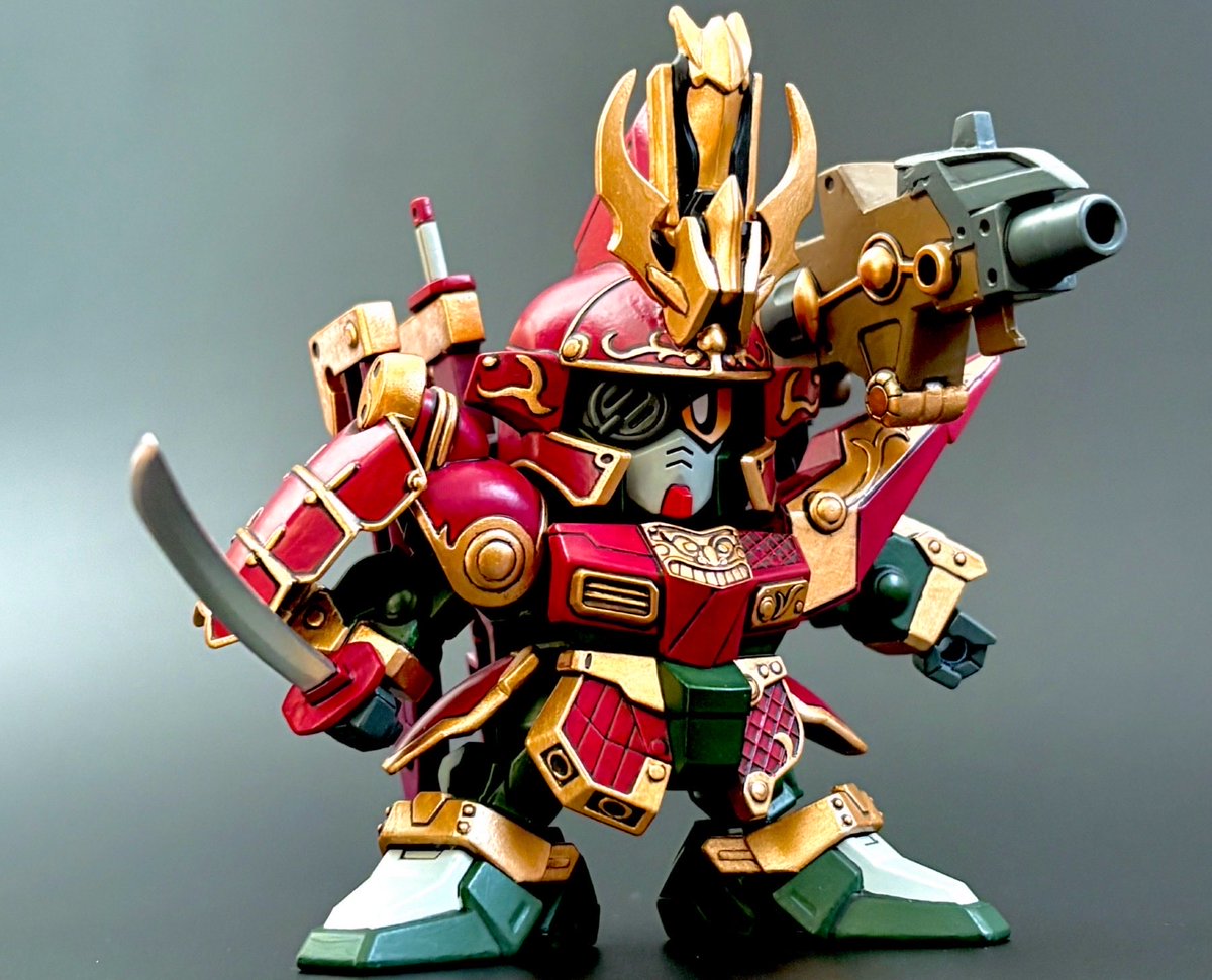 →我が兵法、とくとご覧あれ！

【 山本勘助頑駄無 】
武神降臨編をテーマに山本勘助を頑駄無にしました

武田ニ十四将の一人。武田信玄の軍師として名を馳せる。↓続