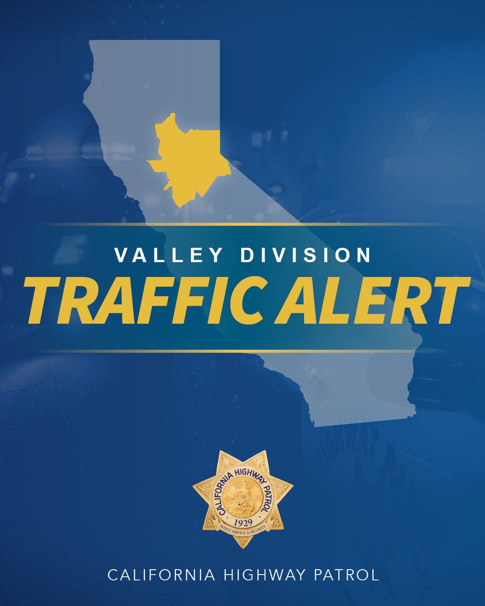 The #2 and #3 lane of eastbound I-205, from Byron to Tracy will be closed until approximately 1500 hours today.