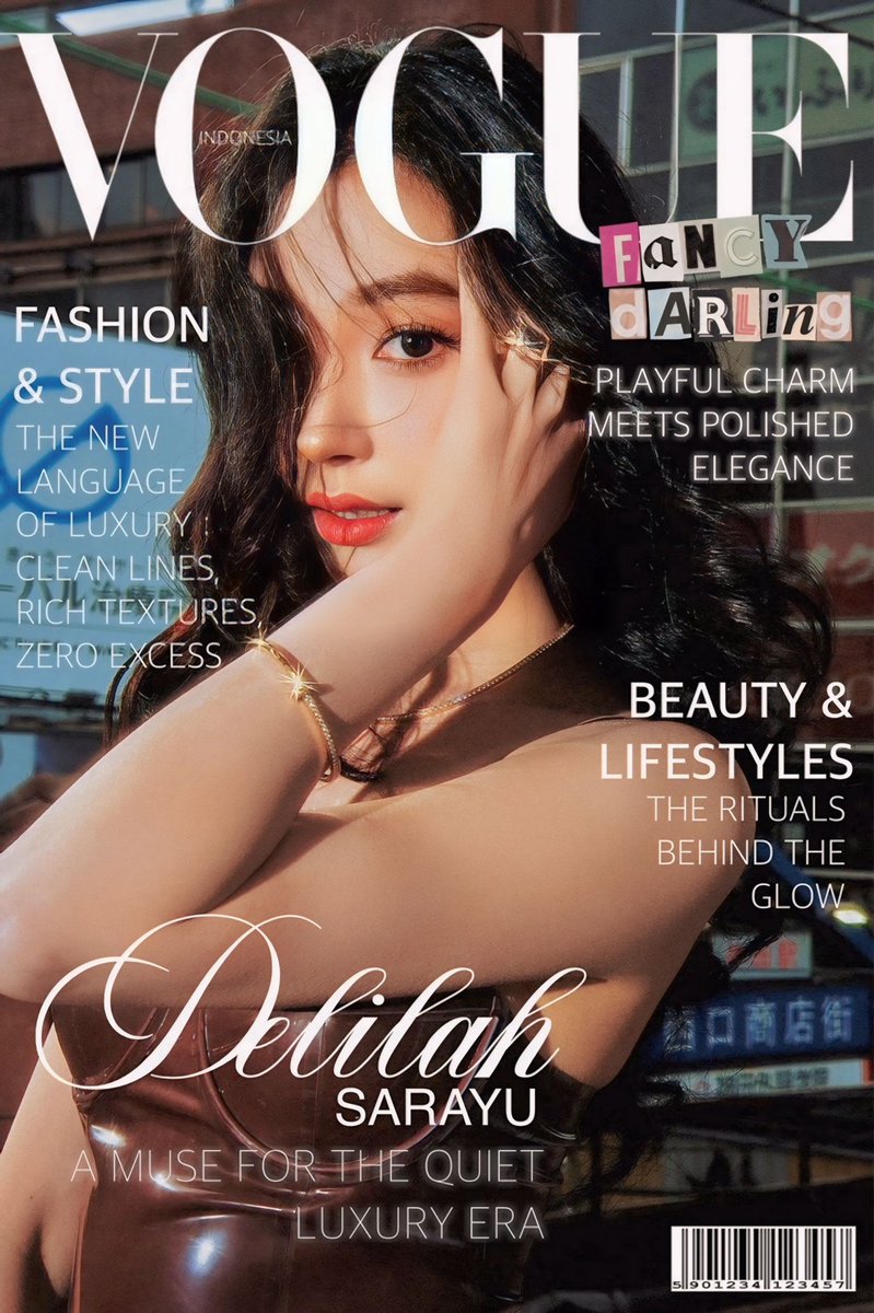 selahayu's tweet photo. ⠀
⠀
𝗩𝗢𝗚𝗨𝗘 𝗨𝗣𝗗𝗔𝗧𝗘 | 𝗟𝗔𝗧𝗘𝗦𝗧 𝗘𝗗𝗜𝗧𝗜𝗢𝗡 𝟮𝟬𝟮𝟲

DELILAH SARAYU takes the spotlight effortlessly.

In our newest issue, she embodies a mood where elegance feels natural and beauty feels lived-in. A modern muse for an era that values intention over excess.

⠀ https://t.co/3eE3QetvCz