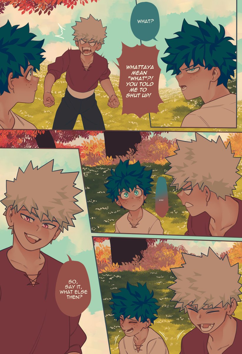 kyosein's tweet photo. Snowbound Promise - Episode 13 🧡💚(2/2)
(Winter AU/Omegaverse) ❄️🐺 https://t.co/cVsuNuAYNs