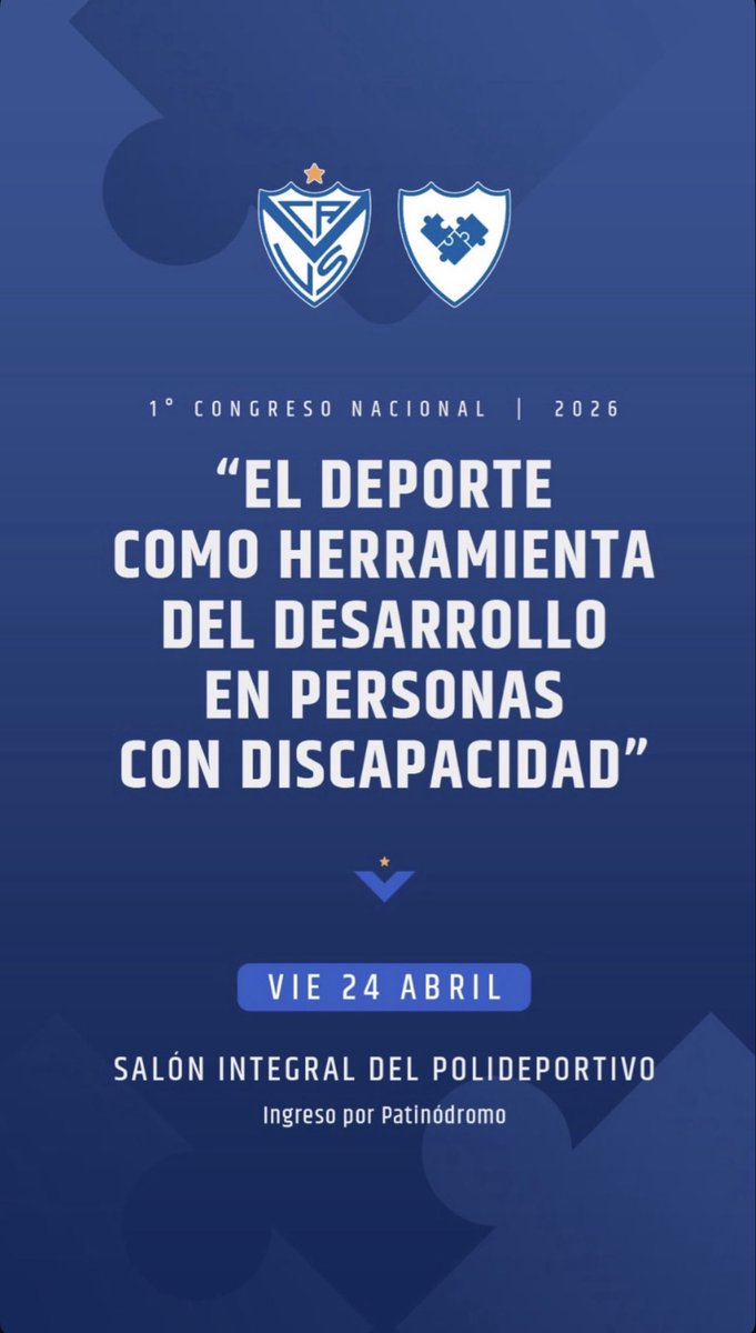 Vélez Inclusión tweet media