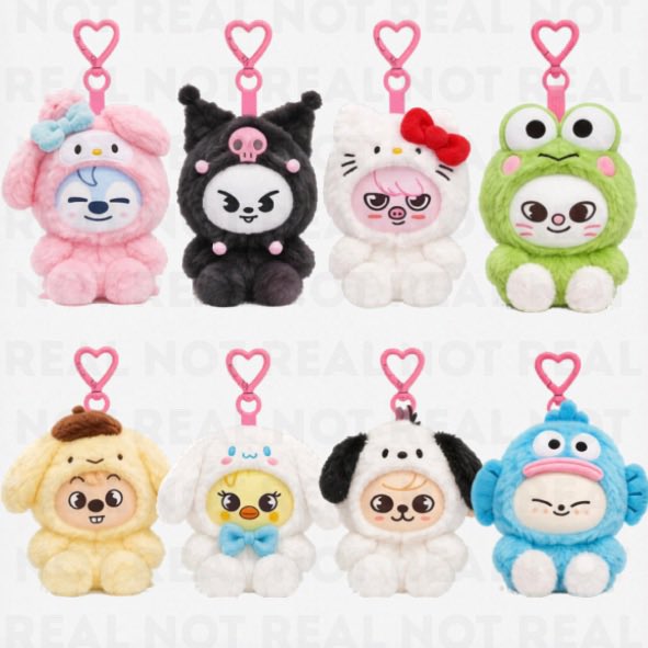 Saw that Sanrio is having a collab with Mofusand and they’re cute. But HOW I WISH that Skzoo will collab with Sanrio!

I mean, OneLabel, do you see the vision? CUTE AF! 😭 So Skzoo x Sanrio when?! 😍

*disclaimer: generated by ai therefore the products are not real