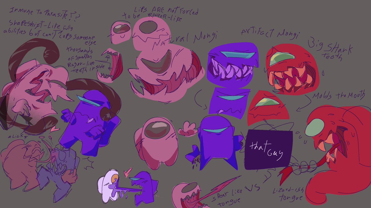 freydrice's tweet image. W
hen the impostor is sus
#rodamrix #amongusfanart