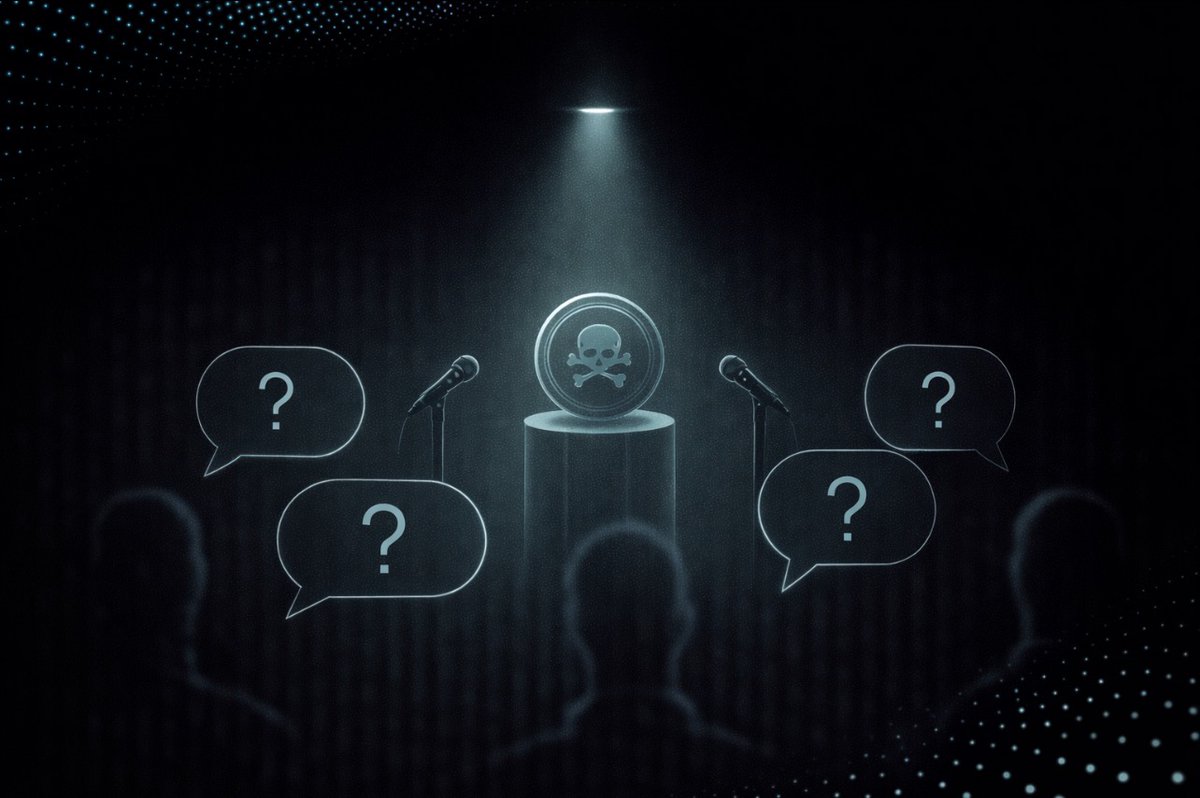 If a token stops making sense the moment people ask harder questions, that already tells you enough.