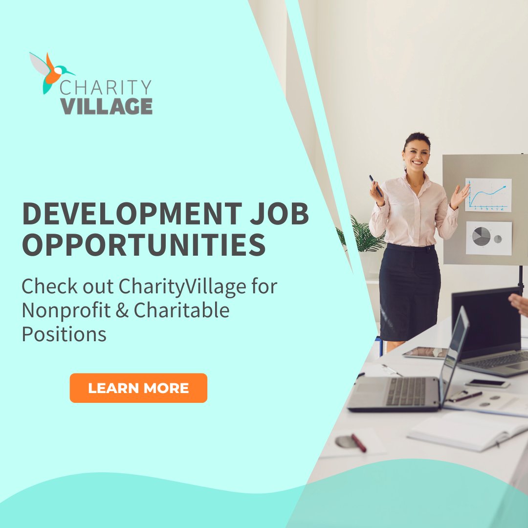 CharityVillage's tweet image. New development job opportunities are posted every day! Check out our job board to review development nonprofit and charitable openings in your area. 

okt.to/YsiPew

#fundraising #development #jobs #remote