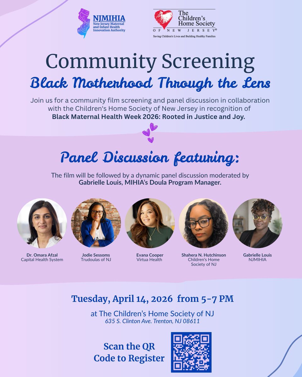 NJ Maternal & Infant Health Innovation Authority tweet media