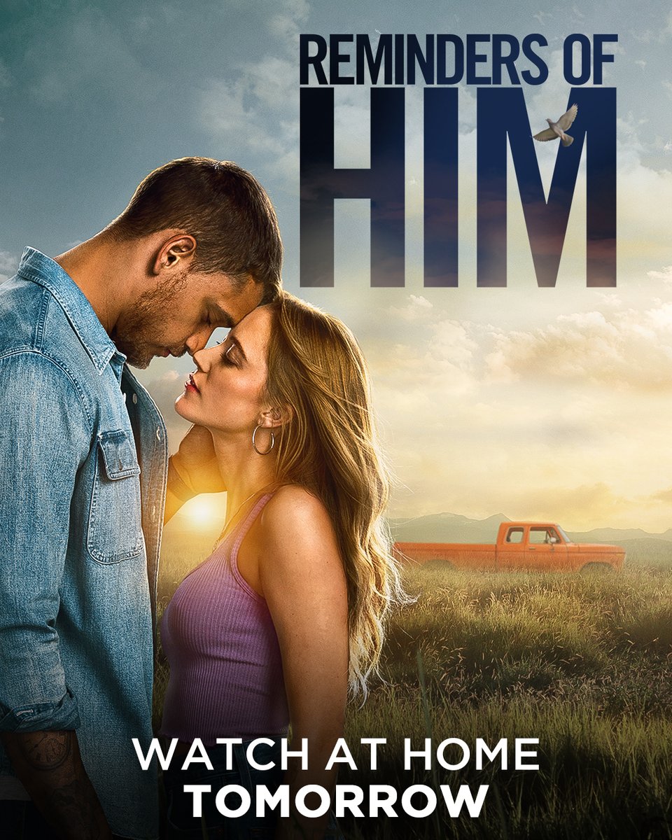 RemindersofHim's tweet photo. TOMORROW: Watch #RemindersOfHim at home 💛 A story of love, forgiveness, and second chances comes home with exclusive bonus features. Link in bio https://t.co/UDJES3zBni