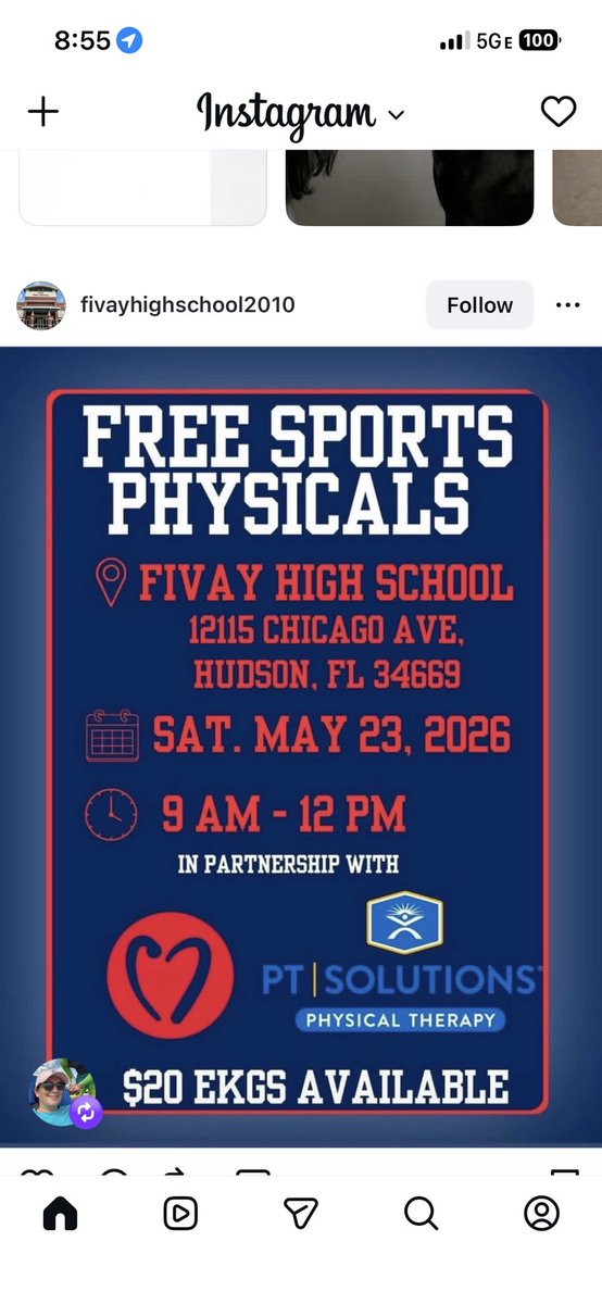 SFivay's tweet photo. Save the date. Please try to attend! EKG now a requirement! https://t.co/ENrxZYNKVW