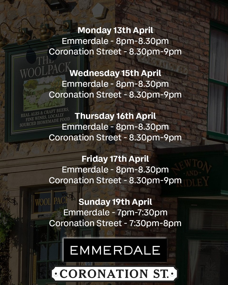 Coronation Street tweet media