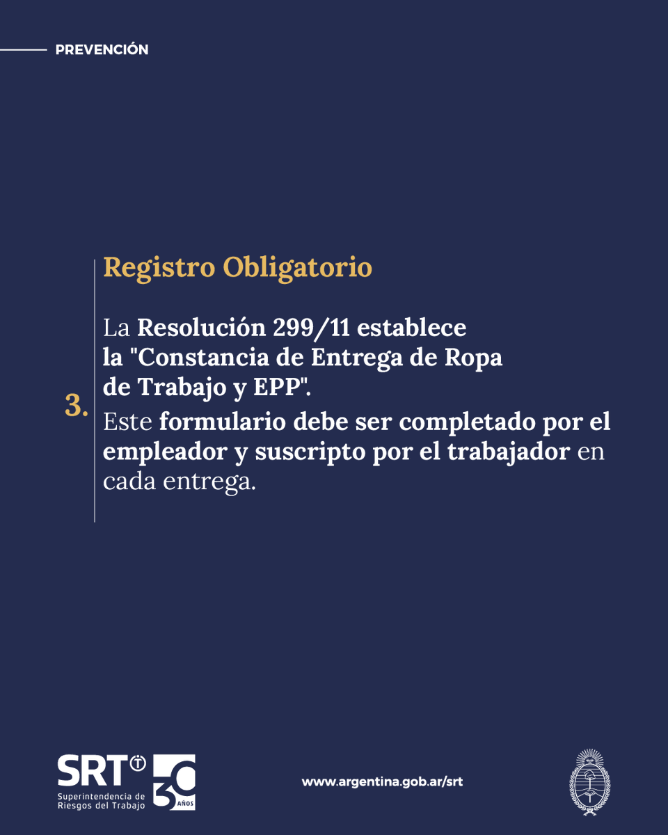 SRTArgentina's tweet photo. ¿CÓMO SELECCIONAR LOS EPP?
 
👉🏻En esta publicación te dejamos 3 datos de la última barrera de defensa
🔎Encontrá más información en el link👉🏻 https://t.co/xBhqjLxgmg

Haciendo del trabajo un lugar seguro 
#TrabajoSeguro 
#Seguridadlaboral https://t.co/5GMrwKrtk7