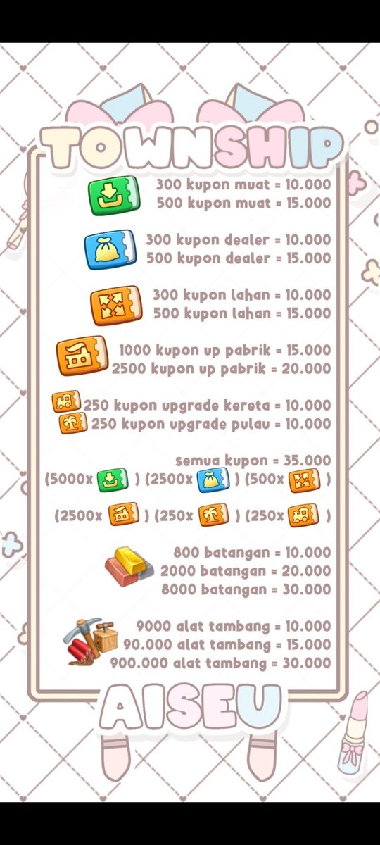 𝐚𝐢𝐬𝐞𝐮 ; your township needs tweet media