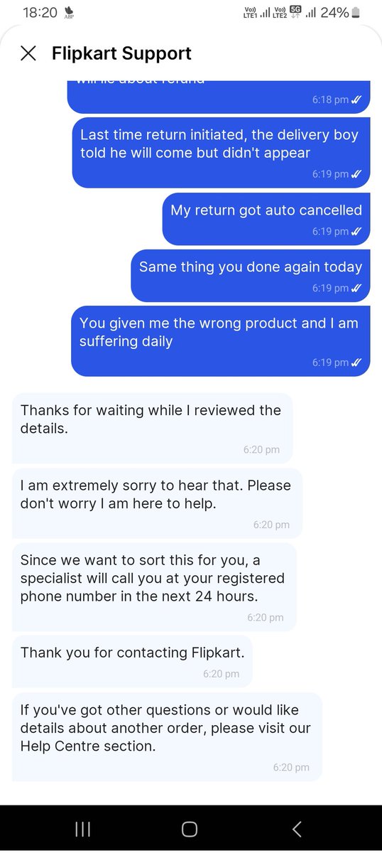 SjaySaha's tweet photo. @_Kalyan_K do you have any idea what your company is doing with customers?? How they are harassing after delivering the wrong product?? How they are misguiding?? How worthless and inefficient your customer support and delivery boys are?? https://t.co/DPi4y2zXG9