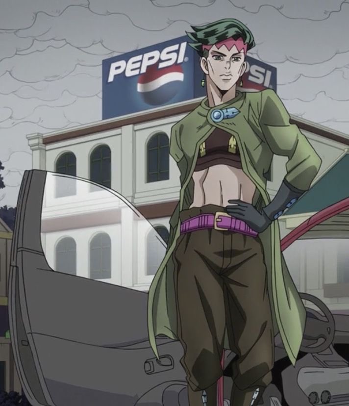 who has the best drip in JJBA and why is it Kishibe Rohan