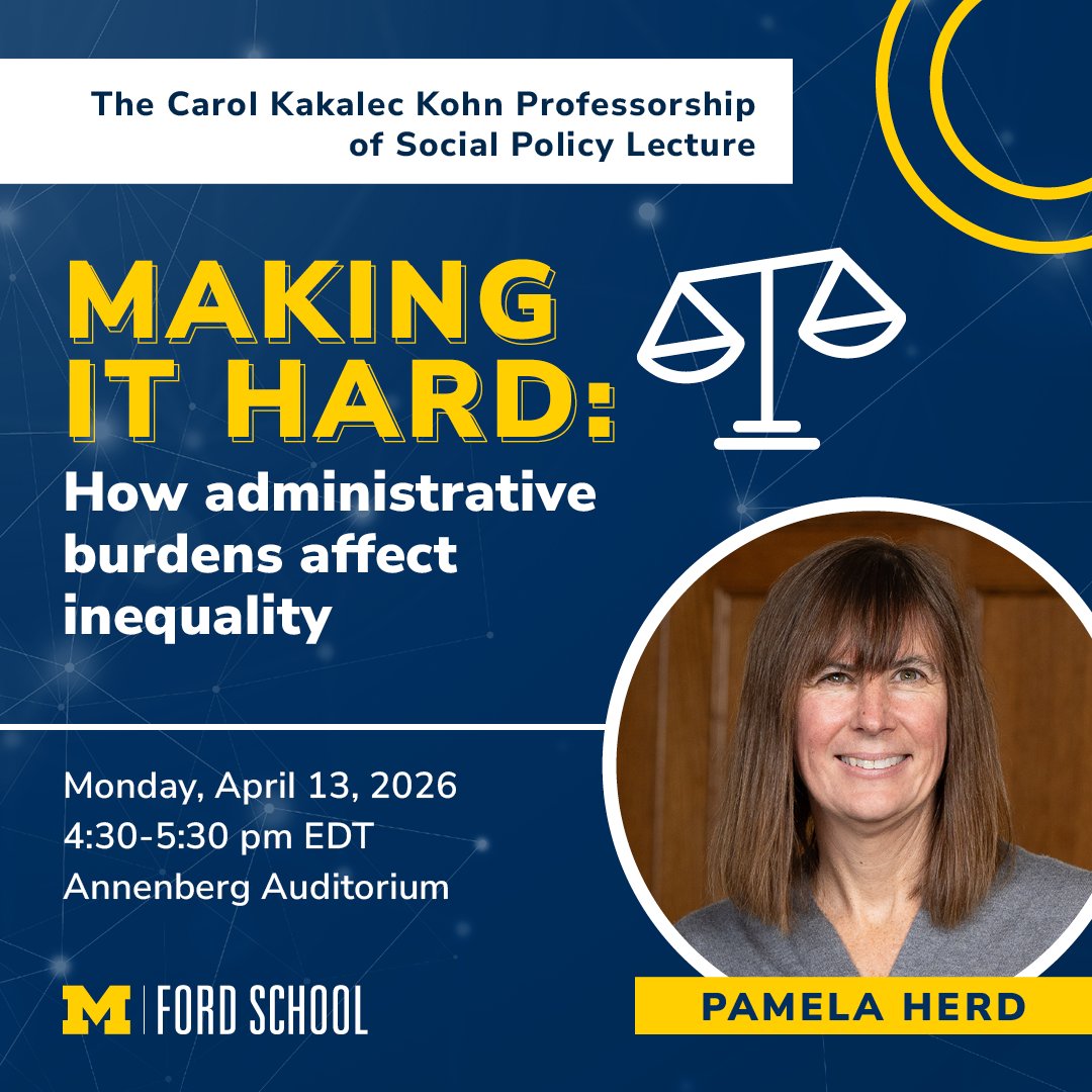 Gerald R. Ford School of Public Policy tweet media