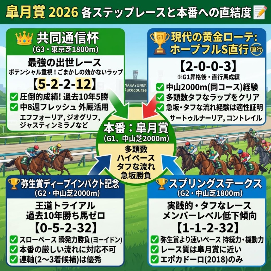 競馬データ検証公式X tweet media