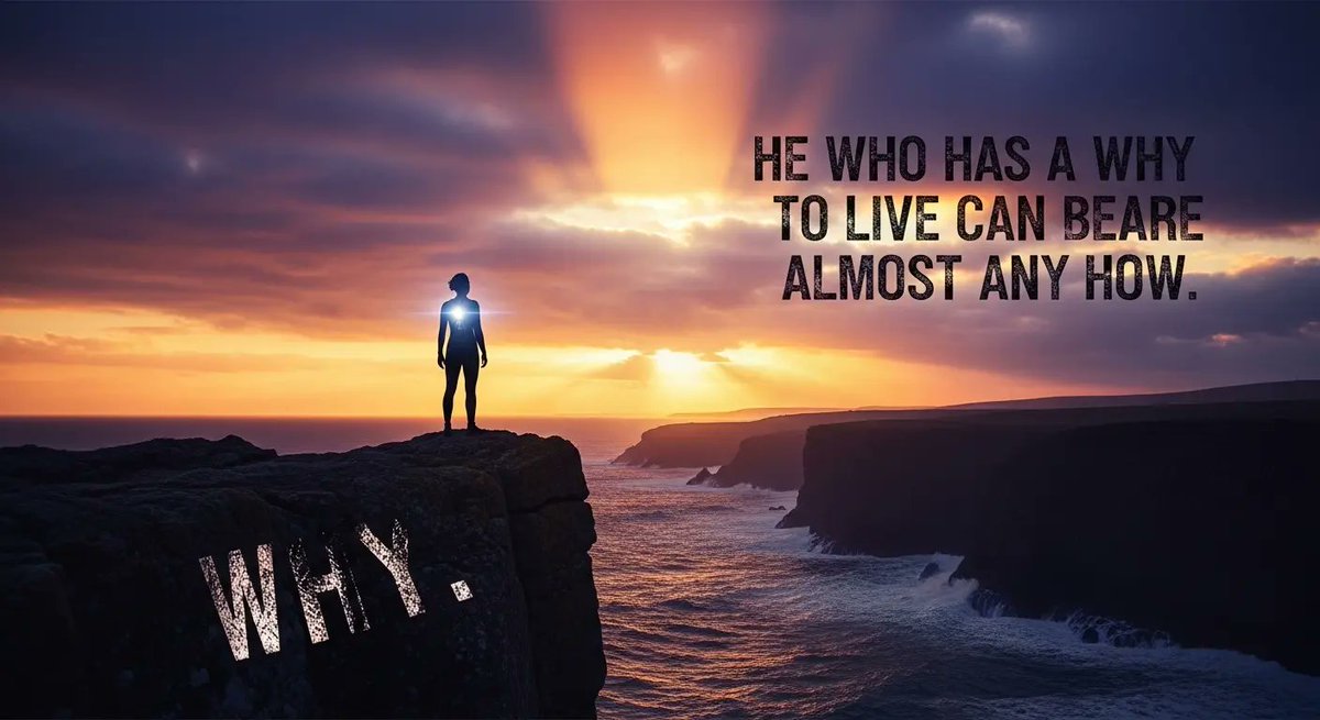 ABPrayBlog's tweet image. "He who has a why to live can bear almost any how." — Friedrich Nietzsche ⚓

When your purpose is clear, your strength becomes limitless. Find your 'why' today and let it carry you through. ✨ #Purpose #Resilience #ABPray